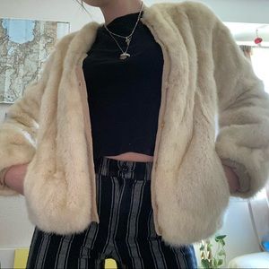 Vintage 60s70s fur coat